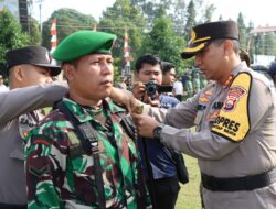 Apel Gelar Pasukan Operasi Mantap Brata Nala Tahun 2023 Dalam Rangka Pengamanan Pemilu Serentak Tahun 2023-2024