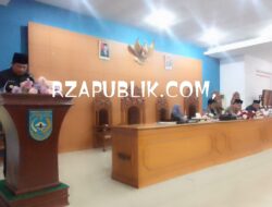 Jawaban Bupati Bengkulu Utara Atas Pandangan Umum fraksi-fraksi DPRD Terhadap Raperda Perubahan Dua Rancangan Peraturan Daerah