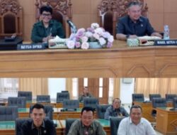 DPRD Kabupaten Bengkulu Utara Rapat Tentang Jawaban Pemrakarsa Raperda Bantuan Hukum Masyarakat Miskin