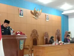 Rapat Paripurna DPRD Bengkulu Utara dengan agenda Penyampaian Jawaban Pihak Eksekutif