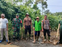 Gabungan Lintas Intansi Polsek Lais Sukses kan Program Polres Bengkulu Utara Di Hari Bayangkara