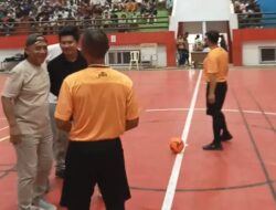 Wakil Bupati Bengkulu Tutup Turnamen futsal Sekaligus Main Ciptakan Dua Gol Untuk Ke kalahan Kadis Dispora