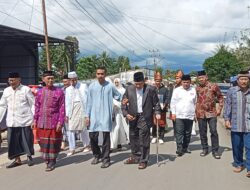 Jai SG. Bendera Posko Pergerakan ASA Menuju BD 1 Menghadiri Ijab kabul Febri Dengan Maya Safitri Di Desa Serumbung