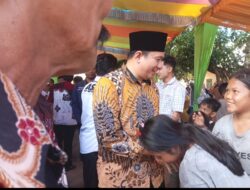 Salah Satu Warga Desa Lubuk Gading Hadir Dalam Tasyakuran Hardiansyah Katakan ini Untuk Arie