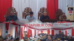 Rapat Paripurna DPRD Bengkulu Utara pembentukan susunan pimpinan anggota alat kelengkapan dewan