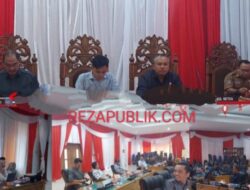 Rapat Paripurna DPRD Bengkulu Utara pembentukan susunan pimpinan anggota alat kelengkapan dewan