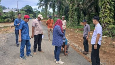 Proses PHO Pekerjaan Peningkatan Jalan Desa Wonoharjo Sukses Dilaksanakan