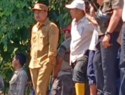 Bupati Arie: Perbaikan Darurat Bendungan Irigasi Desa Gunung Agung Melibatkan TNI Dan Pemerintah Desa