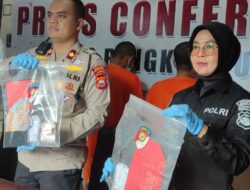Polres Bengkulu Utara Pres Conference Ungkap Dua Tersangka Penyalahgunaan Narkoba