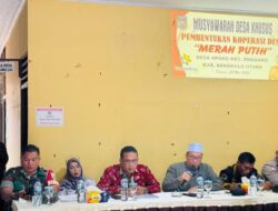 Desa Apoho : Percepat Pembentukan Koperasi Desa Merah Putih Sesuai Intrusi Presiden Prabowo