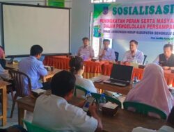 Pemerintah Desa Gunung Agung Menyelenggarakan Sosialisasi Dengan Narasumber Dinas Lingkungan Hidup
