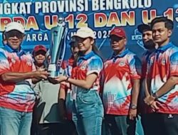 Waka 1 DPRD Kabupaten Bengkulu Utara Hadir Di acara Pembukaan Kajurda U -12  Tingkat Provinsi  Bengkulu