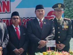 Ketua DPRD Parmin,.S.I.P, Turut Hadir Di Hari Bhayangkara Yang Di Gelar Polres Bengkulu Utara