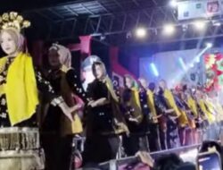 Dinas Pendidikan Kabupaten Bengkulu Persembahkan Seni Tari Meriahkan Malam Pesta Rakyat