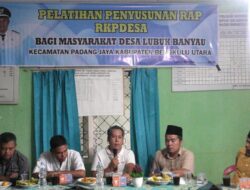 Pemdes Lubuk Banyau menggelar Pelatihan Penyusunan Rab RKPDESA Untuk Masyarakat