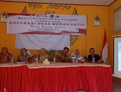 Pembentukan Koperasi Desa Merah Putih Datar Lebar Kecamatan Lais Kabupaten Bengkulu Utara