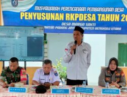 Pemdes Marga Sakti Kecamatan Padang Jaya Melaksanakan Musyawarah Penyusunan RKPDes Tahun 2027