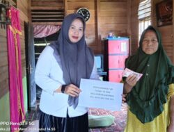 Desa Durian Amparan Kecamatan Batiknau Merealisasikan Dana Bantuan BLT DD Ke pada 10 KPM