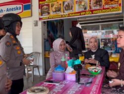 Semangat Hari Kartini, Polwan Polres Bengkulu Utara Gelar Patroli Dialogis di Pasar Purwodadi Arga Makmur