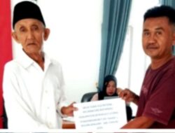 Tiga Puluh April 2026 Pemdes Taba Kelintang Salurkan Bantuan BLT DD Kepada Tiga KPM