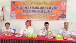 Pemdes karang Anyar ll Kecamatan Kota Argamakmur Melaksanakan Pelatihan Penyusunan Laporan LPPDesa