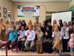 Pemdes Tanjung Harapan kecamatan Padang JayaMelaksanakan Kegiatan Rembuk Stunting