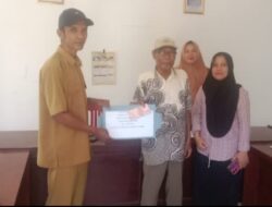Pemdes Talang Tua Melaksanakan Kegiatan Pembagian BLT DD Dan Honorarium lembaga tahun 2026