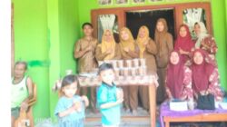 Program pembangunan Desa Pagaruyung Bersama Puskesmas Batiknau Salurkan PMT Balita Dan Lansia