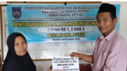 Pemdes Napal Putih Melaksanakan Pembagian BLT DD Periode bulan Maret April Mei Tahun 2026