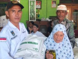 Pemdes Pagaruyung Menyalurkan Bantuan CPP Kepada Masyarakat dalam Data DTSEN 2026