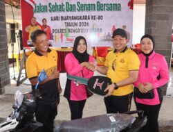Semarak Hari Bhayangkara ke-80 Tawa, Keringat, dan Kreasi Nasi Goreng di Polres Bengkulu Utara