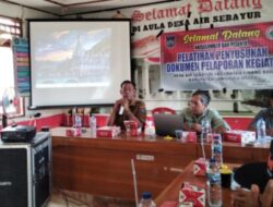 Pemdes Air Sebayur Melaksanakan Program Pelatihan Penyusunan Dokumen Pelaporan Kelembagaan 2026