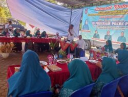 Pemdes Air Sebayur Menjadi Tuan Rumah Acara Pembinaan 10 program Pokok PKK Sekecamatan Pinang Raya