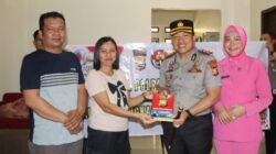 Giat kapolres BU Dalam Rangka Hari Bayangkar ke- 80 Sowan Ke kediaman personel polres anak nya sakit