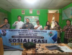 Jaksa Jaga Desa Pemdes Batiknau Kecamatan Batiknua Mengelar Pelatihan Sosialisasi Hukum 2026