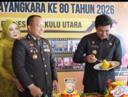 Polres Bengkulu Utara Khidmat Gelar Upacara dan Syukuran Hari Bhayangkara ke-80