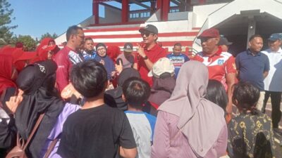 Pemkab BU Melalui Dispora Sukses Mengelar Senam Bersama Dalam Rangka HUT Kabupaten Bengkulu Utara