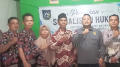 Pemdes Bintunan Gelar Pelatihan Sosialisasi Hukum Bagi Masyarakat Desa Bintunan Tahun Anggaran 2026