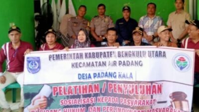 Pemerintah Desa Padang Kala Melaksanakan Kegiatan sosialisasi Perlindungan Hukum Tahun 2026