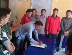 Serah Terima Sumur Bor Dari Pemdes Durian Amparan Kepada Masyarakat Durian Amparan DD Tahun 2025