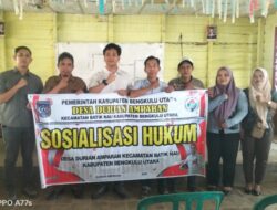 Pemdes Durian Amparan Mengelar Kegiatan sosialisasi Hukum Pencegahan Tindak Pidana Korporasi Tahun 2026