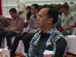 Bupati Bengkulu Utara Yang Diwakili Asisten 1 Setdakab BU menghadiri Rapat Koordinasi PM-AAS Di Bengkulu