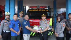 Kapolres Bengkulu Utara Kunjungi Pos Damkar Perkuat Sinergi Cegah Karhutla