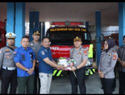 Kapolres Bengkulu Utara Kunjungi Pos Damkar Perkuat Sinergi Cegah Karhutla