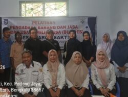 Pemdes Marga Sakti Melaksanakan Pelatihan Tara cara Pengadaan Barang Dan Jasa Bagi BUMDES 2026