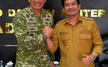 Acara Syukuran Hari Ulang Tahun Ke – 1 Kodam XXI/Radin Inten Di Bandar Lampung