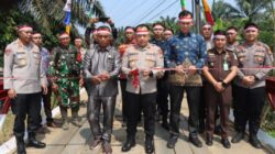 Akses Jembatan MPP: Urat Nadi Ekonomi Warga Desa Lembah Duri Hari ini Diresmikan Polres BU