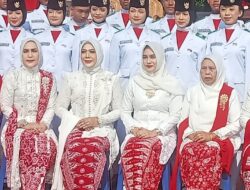 Prosesi Upacara Peringatan HUT Ke – 81 Kemerdekaan Republik Indonesia Di Kabupaten Bengkulu Utara