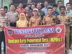 Pemdes Pagaruyung Kecamatan Batiknau Gelar Musdes RKPDes Tahun 2027