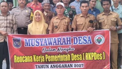 Pemdes Pagaruyung Kecamatan Batiknau Gelar Musdes RKPDes Tahun 2027